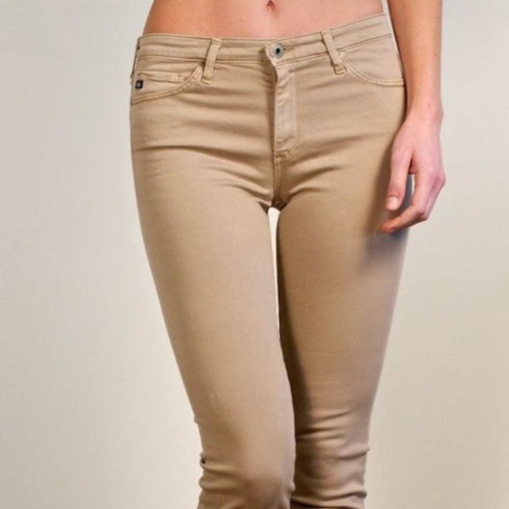 Ag Adriano Goldschmied The Angel Khaki Jeans
